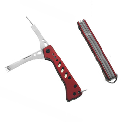 3 in 1 Folding Squid Fork Fish Gripper Stainless Steel Outdoor Fishing Pliers Hook Tools 4 3 in 1 Folding Squid Fork Fish Gripper Stainless Steel Outdoor Fishing Pliers Hook Tools - Image 4