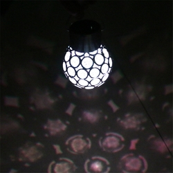 Solar Hanging LED Plastic Ball Light Bulb Colorful / Pure White Outdoor Garden Yard Path Landscape Decor 6 Solar Hanging LED Plastic Ball Light Bulb Colorful / Pure White Outdoor Garden Yard Path Landscape Decor - Image 6