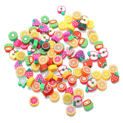100PCS DIY Slime Accessories Decor Fruit Cake Flower Polymer Clay Toy Nail Beauty Ornament 3 100PCS DIY Slime Accessories Decor Fruit Cake Flower Polymer Clay Toy Nail Beauty Ornament - Image 3