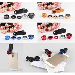 Clear Image with 5 Clip and Snap Lens for your Smartphone - Color: Blue 1