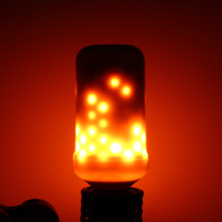 E27 5W 1300K SMD2835 99LEDs Yellow Three Modes Flame Light Bulb AC110-240V 4 E27 5W 1300K SMD2835 99LEDs Yellow Three Modes Flame Light Bulb AC110-240V - Image 4