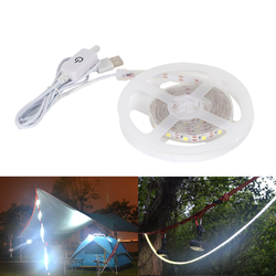 1M Strip Light 60LED Waterproof USB Camping Light 16LM Rechargeable Emergency Lamp 2