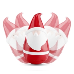 Christmas Gift Mini Santa Claus Tumbler bluetooth Wireless Speaker Touch Sensor for Kid 1