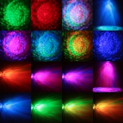 6W LED Remote Control Crystal Magic Ball Stage Light Water Wave RGB Effect for Christmas KTV Party 2 6W LED Remote Control Crystal Magic Ball Stage Light Water Wave RGB Effect for Christmas KTV Party - Image 2