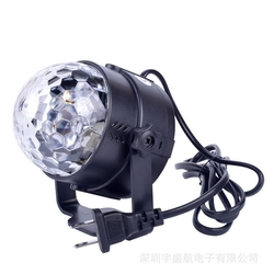 6W LED Remote Control Crystal Magic Ball Stage Light Water Wave RGB Effect for Christmas KTV Party 4 6W LED Remote Control Crystal Magic Ball Stage Light Water Wave RGB Effect for Christmas KTV Party - Image 4