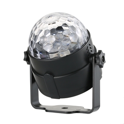 6W LED Remote Control Crystal Magic Ball Stage Light Water Wave RGB Effect for Christmas KTV Party 5 6W LED Remote Control Crystal Magic Ball Stage Light Water Wave RGB Effect for Christmas KTV Party - Image 5