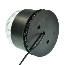 15W LED RGB Crystal Magic Ball Sunflower Stage Light Sound Actived for Chritmas Party KTV Disco 5 15W LED RGB Crystal Magic Ball Sunflower Stage Light Sound Actived for Chritmas Party KTV Disco - Image 5