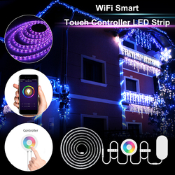 2M Waterproof SMD5050 RGB Smart WIFI LED Strip Light Work With Alexa Echo Voice Control DC12V 2 2M Waterproof SMD5050 RGB Smart WIFI LED Strip Light Work With Alexa Echo Voice Control DC12V - Image 2