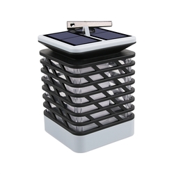 Solar Powered 75 LED Flame Effect Hanging Lantern Light Outdoor Waterproof Garden Lawn Tree Decor 4 Solar Powered 75 LED Flame Effect Hanging Lantern Light Outdoor Waterproof Garden Lawn Tree Decor - Image 4