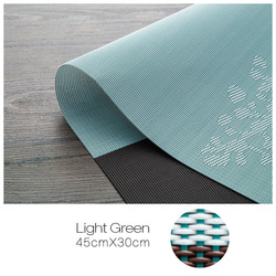 Placemat Fashion Pvc Dining Table Mat Disc Pads Bowl Pad Coasters Waterproof Table Cloth Pad S 7