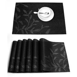Washable Placemat for Dining Table Creative Heat Insulation Stain Resistant Anti-skid Eat Mats 2