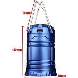 New Solar Camping Lantern Lamp Portable Outdoor Rechargeable LED Tent Hiking (Flashlight Accessories) 4 New Solar Camping Lantern Lamp Portable Outdoor Rechargeable LED Tent Hiking (Flashlight Accessories) - Image 4