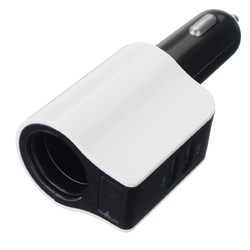 Dual USB Car Charger Adapter LED Display Fast Charging for Phone Pad GPS 3.1A 2 Dual USB Car Charger Adapter LED Display Fast Charging for Phone Pad GPS 3.1A - Image 2