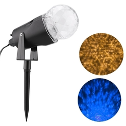 3W Rotating Crystal Ball LED Christmas Projection Stage Light Waterproof Outdoor Landscape Spotlight 2 3W Rotating Crystal Ball LED Christmas Projection Stage Light Waterproof Outdoor Landscape Spotlight - Image 2