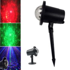 6W RGBW LED Crystal Ball Lawn Stage Light Waterproof Outdoor Garden for Chrismas AC100-240V