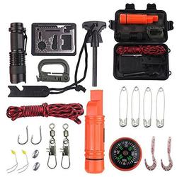 Multifunction Emergency Survival Kit Outdoor SOS Equipment Tool First Aid Fishing Box For Hunting 2