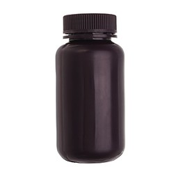 250mL PP Plastic Brown Bottle Wide Mouth Laboratory Sample Reagent Chemicals Storage Bottle 2