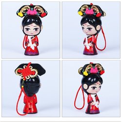 Chinese Forbidden City Queen Face Changing Doll Toys Gifts Car Decoration 6