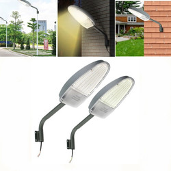 24W Light Control LED Road Street Flood light Outdoor Garden Spot Security Lamp AC85-265V 2