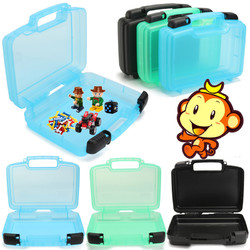 1PC Plastic Finger Animal Pets Storage Box Portable Suitcase Travel Luggage Novelties Toys Organizer Tools 2