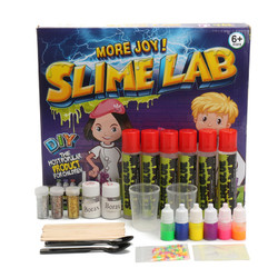 Mini Fancy Slime Laboratory Kit Make Your Own Kids Gloop DIY Science Toys Gift 2
