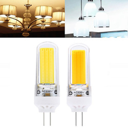 G4 3W COB2609 Dimmable Warm White Pure White LED Corn Light Bulb AC220V 1 G4 3W COB2609 Dimmable Warm White Pure White LED Corn Light Bulb AC220V