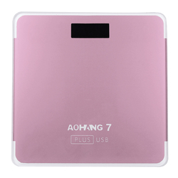AOHANG 7 Plus USB Version 180kg LCD Electronic Digital Tempered Glass Body Weight Scale 2 AOHANG 7 Plus USB Version 180kg LCD Electronic Digital Tempered Glass Body Weight Scale - Image 2