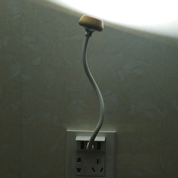 1W Flexible USB Wood LED Reading Lamp Night Light for Computer Notebook PC Laptop Power Bank 7
