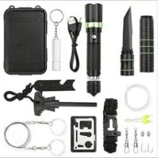 Outdoor Sports SOS Emergency Survival Tools Kit Tactical Hunting Tool With Self-Help Box