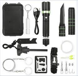 Outdoor Sports SOS Emergency Survival Tools Kit Tactical Hunting Tool With Self-Help Box 1