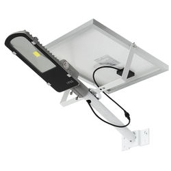 24W Solar Powered LED COB Light-controlled Sensor Street Road Light Waterproof for Outdoor Garden 2 24W Solar Powered LED COB Light-controlled Sensor Street Road Light Waterproof for Outdoor Garden - Image 2