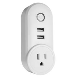 US Plug 110-230V 1250W WIFI Assistant 2 USB Alexa Voice Control APP Smart Socket Charger 7 US Plug 110-230V 1250W WIFI Assistant 2 USB Alexa Voice Control APP Smart Socket Charger - Image 7