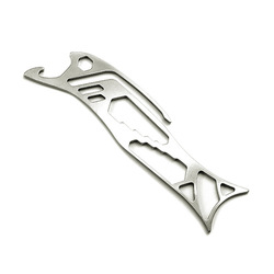 Stainless Steel EDC Multi-tool Wrench Bottle Opener Keychain Suspension Clip 2 Stainless Steel EDC Multi-tool Wrench Bottle Opener Keychain Suspension Clip - Image 2