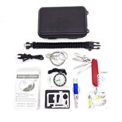 Outdoor Sports SOS Emergency Survival Equipment Kit For Hiking Tool With Self-Help Box 1