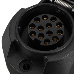12V 13Pin European Standard Caravan Tow Bar Electrical Trailer Male Plug Plastic Socket 5 12V 13Pin European Standard Caravan Tow Bar Electrical Trailer Male Plug Plastic Socket - Image 5