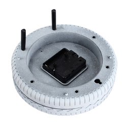 Retro Mediterranean Style Tire Alarm Clock Wall Clock Desktop For Home Decorative 6 Retro Mediterranean Style Tire Alarm Clock Wall Clock Desktop For Home Decorative - Image 6