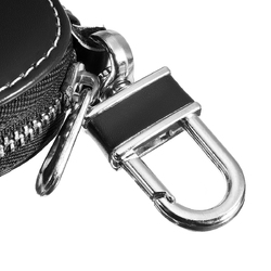 Universal Genuine Leather Car Key Case/Bag Zipper Holder Organizer with Keychain Ring 4 Colors 7 Universal Genuine Leather Car Key Case/Bag Zipper Holder Organizer with Keychain Ring 4 Colors - Image 7