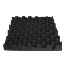 Black Eggs Soundproofing Foam Absorbers Sound Sponge Acoustic Studio Tiles