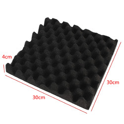 Black Eggs Soundproofing Foam Absorbers Sound Sponge Acoustic Studio Tiles 3