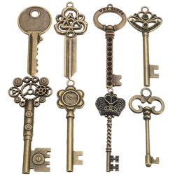 90pcs Antique Vintage Old Ornate Skeleton Keys Lot Pendant Fancy Heart Decorations Gifts 2 90pcs Antique Vintage Old Ornate Skeleton Keys Lot Pendant Fancy Heart Decorations Gifts - Image 2
