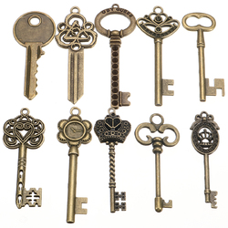 90pcs Antique Vintage Old Ornate Skeleton Keys Lot Pendant Fancy Heart Decorations Gifts 4 90pcs Antique Vintage Old Ornate Skeleton Keys Lot Pendant Fancy Heart Decorations Gifts - Image 4