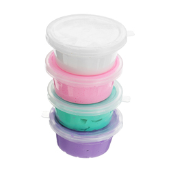 Large Tubs Fluffy Slime Stress Relief Toy Soft DIY Cotton Clay Plasticine Toys 2 Large Tubs Fluffy Slime Stress Relief Toy Soft DIY Cotton Clay Plasticine Toys - Image 2