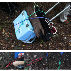 IPRee?® 1.2M Tent Stretch Rope 8mm Elastic Rope Slip Fixed Tent Accessories Outdoor Tools 6 IPRee?® 1.2M Tent Stretch Rope 8mm Elastic Rope Slip Fixed Tent Accessories Outdoor Tools - Image 6