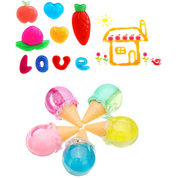 62g Ice cream Crystal Slime Mud Putty Plasticine DIY Toy Gift Stress Reliever 1 62g Ice cream Crystal Slime Mud Putty Plasticine DIY Toy Gift Stress Reliever