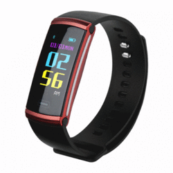 S7 OLED IP67 Heart Rate Step Pedometer Smart Bracelet Turn Waist To Control Wristband 1