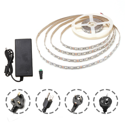 DC12V 5M Red:Blue 5:1 Non-waterproof SMD5050 Full Spectrum LED Strip Grow Light + Power Supply 1 DC12V 5M Red:Blue 5:1 Non-waterproof SMD5050 Full Spectrum LED Strip Grow Light + Power Supply