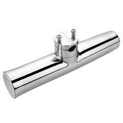 316 Stainless Steel 7/8''-1'' Tube Fishing Rod Holder Boat Tackle Clamp On Rail Mount 2 316 Stainless Steel 7/8''-1'' Tube Fishing Rod Holder Boat Tackle Clamp On Rail Mount - Image 2