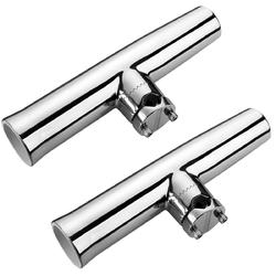 316 Stainless Steel 7/8''-1'' Tube Fishing Rod Holder Boat Tackle Clamp On Rail Mount 6 316 Stainless Steel 7/8''-1'' Tube Fishing Rod Holder Boat Tackle Clamp On Rail Mount - Image 6