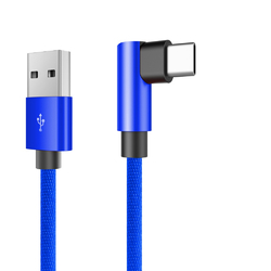 ROCK RCB0602 L Shape USB Type C phone Round Fast Charging Data Cable For Samsung S8 Xiaomi 6 4 ROCK RCB0602 L Shape USB Type C phone Round Fast Charging Data Cable For Samsung S8 Xiaomi 6 - Image 4