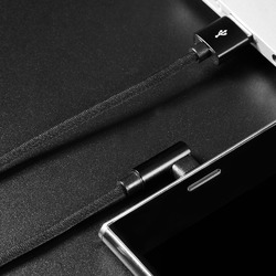 ROCK RCB0602 L Shape USB Type C phone Round Fast Charging Data Cable For Samsung S8 Xiaomi 6 5 ROCK RCB0602 L Shape USB Type C phone Round Fast Charging Data Cable For Samsung S8 Xiaomi 6 - Image 5